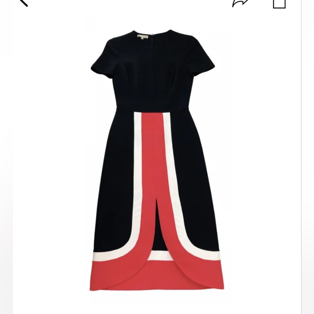 Michael Kors Women's Black and Red Skirt